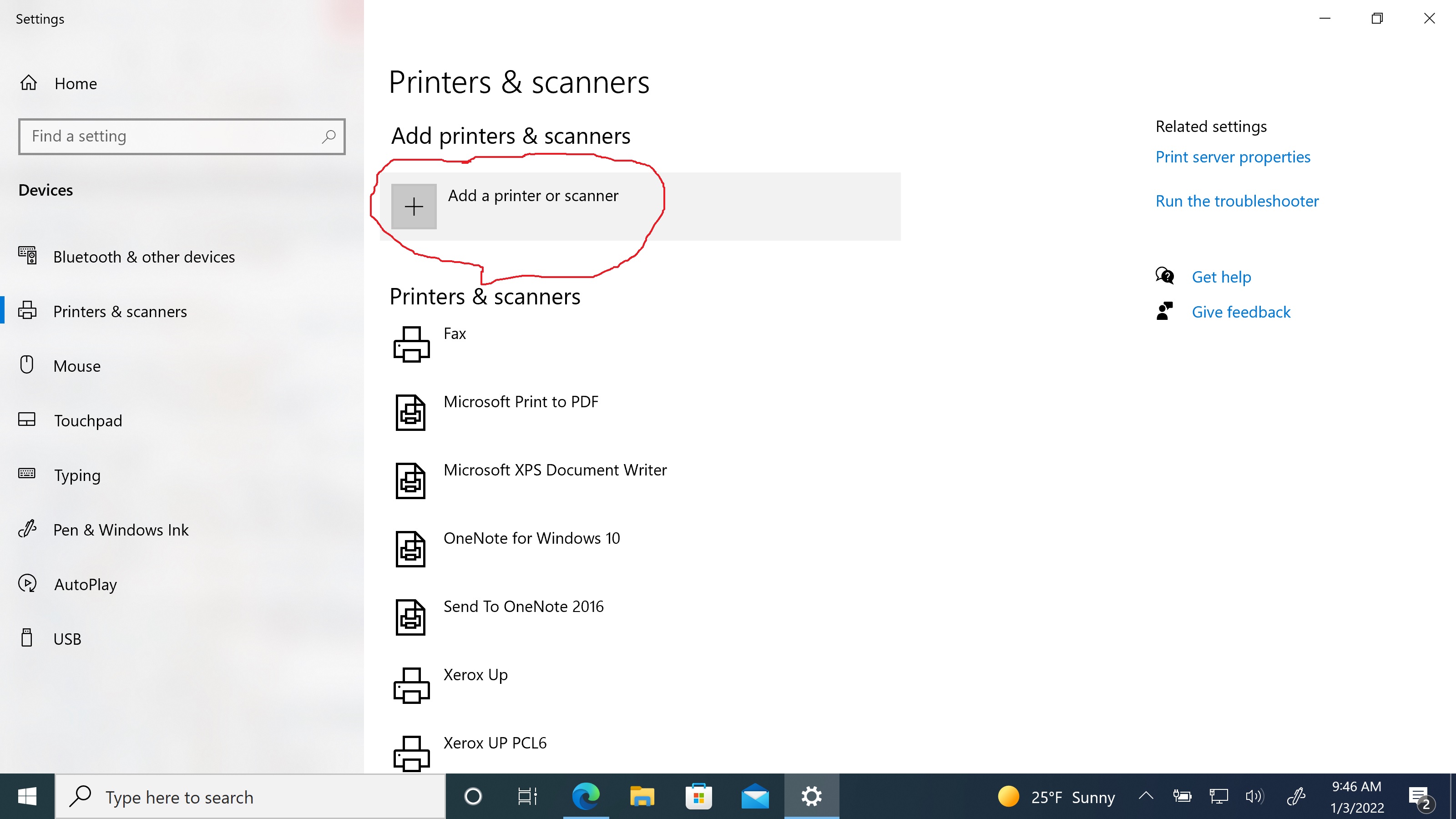 Scanner Scroll Scroll near the bottom and click the link